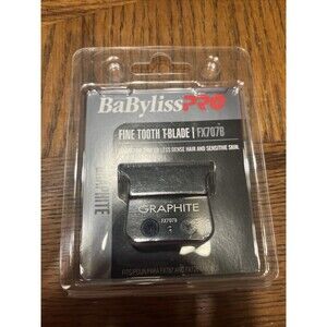 BaByliss PRO Graphite Fine Tooth T-Blade - Black & Silver